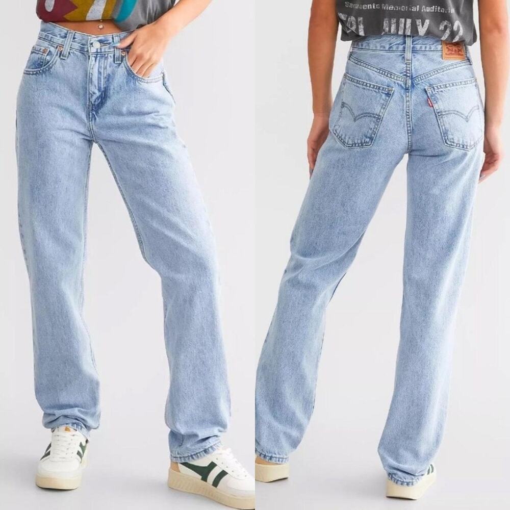 Levi's Low Pro Mid-Rise Straight Leg Vintage Fit Denim Jeans (Sz 30)